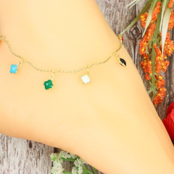 "Dainty Anklet for Women – Elegant Everyday Jewelry & Perfect Gift | MLCRC1340 - Picture 10 of 10